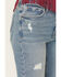 Image #2 - Idyllwind Women's Arbor Medium Wash Outlaw High Rise Flare Super Stretch Denim Jeans, Medium Wash, hi-res