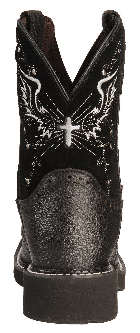 Womens black justin gypsy boots clearance