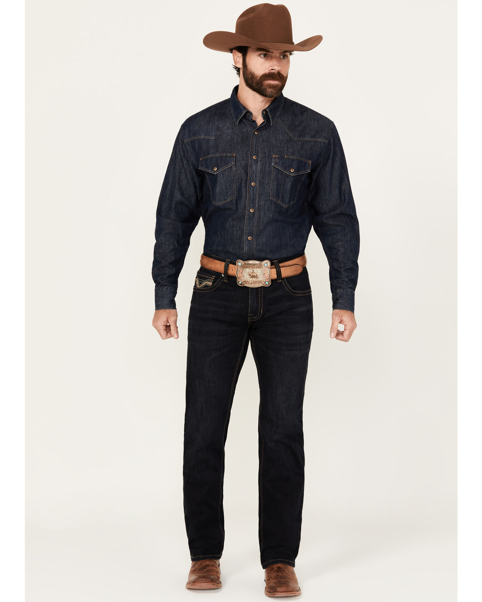 Rock Roll Denim Men s Boot Barn Exclusive Pistol Dark Wash Stackable Straight Reflex Stretch Denim Jeans Country Outfitter