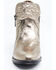 Image #4 - Circle G Women's Silver Cut Out Fashion Booties - Round Toe, Silver, hi-res