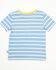 Image #3 - Rugged Bear Toddler Boys' Tractor Striped Short Sleeve T-Shirt, Blue, hi-res