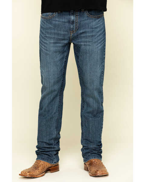 Image #2 - Cody James Men's Equalizer Medium Wash Slim Straight Stretch Denim Jeans , Blue, hi-res