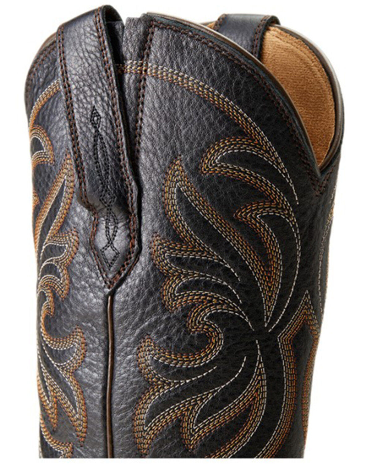 Image #6 - Ariat Women's Heritage Stretchfit Western Boots - Round Toe, Black, hi-res