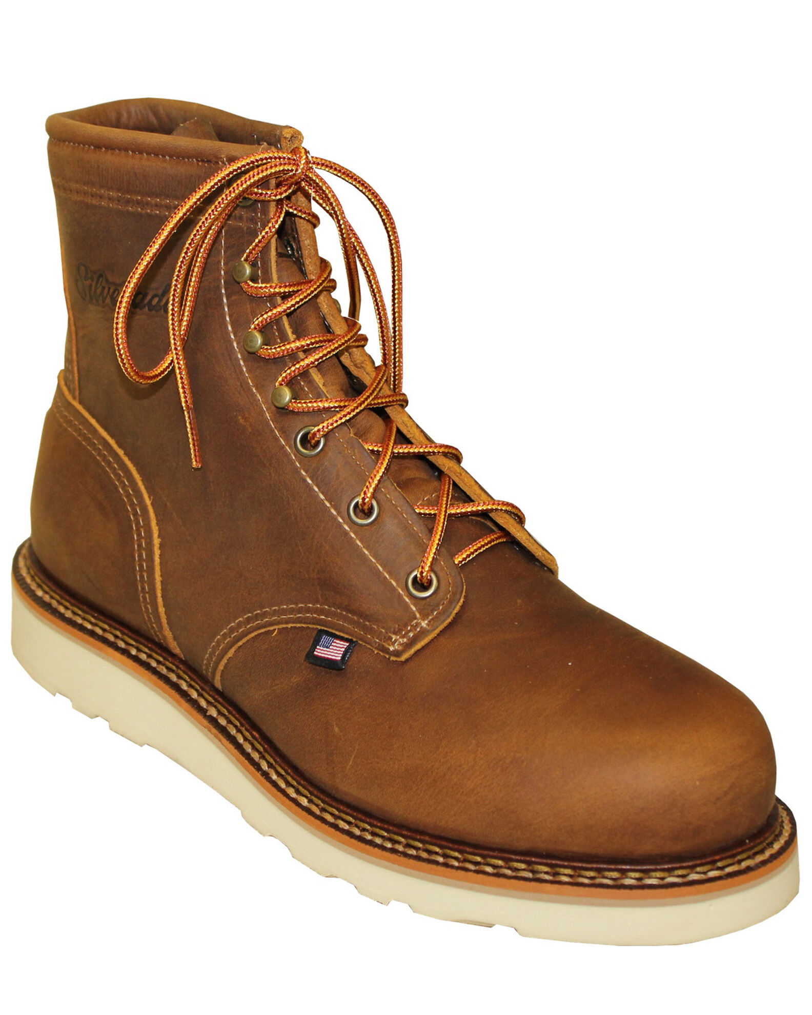 Tanned best sale work boots