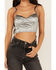 Image #3 - Free People Women's Casino Royal Brami, Silver, hi-res