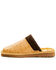 Image #3 - Ariat Men's Silversmith Full Quill Ostrich Print Slippers, Tan, hi-res