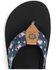 Image #2 - Yellow Box Women's Firework Flip-Flops, Navy, hi-res