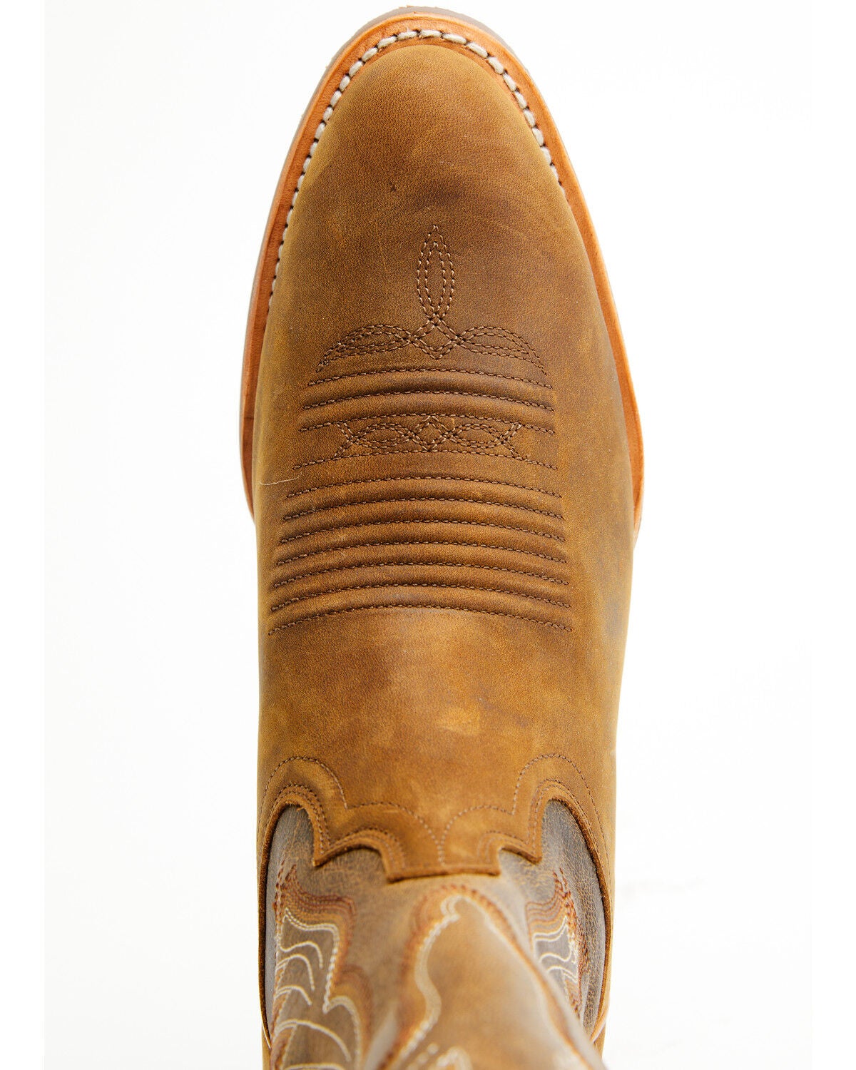Image #6 - Dan Post Men's Neeley Tall Performance Western Boots - Round Toe, Tan, hi-res