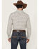 Image #4 - Ariat Men's Judas Geo Print Long Sleeve Button-Down Western Shirt, White, hi-res