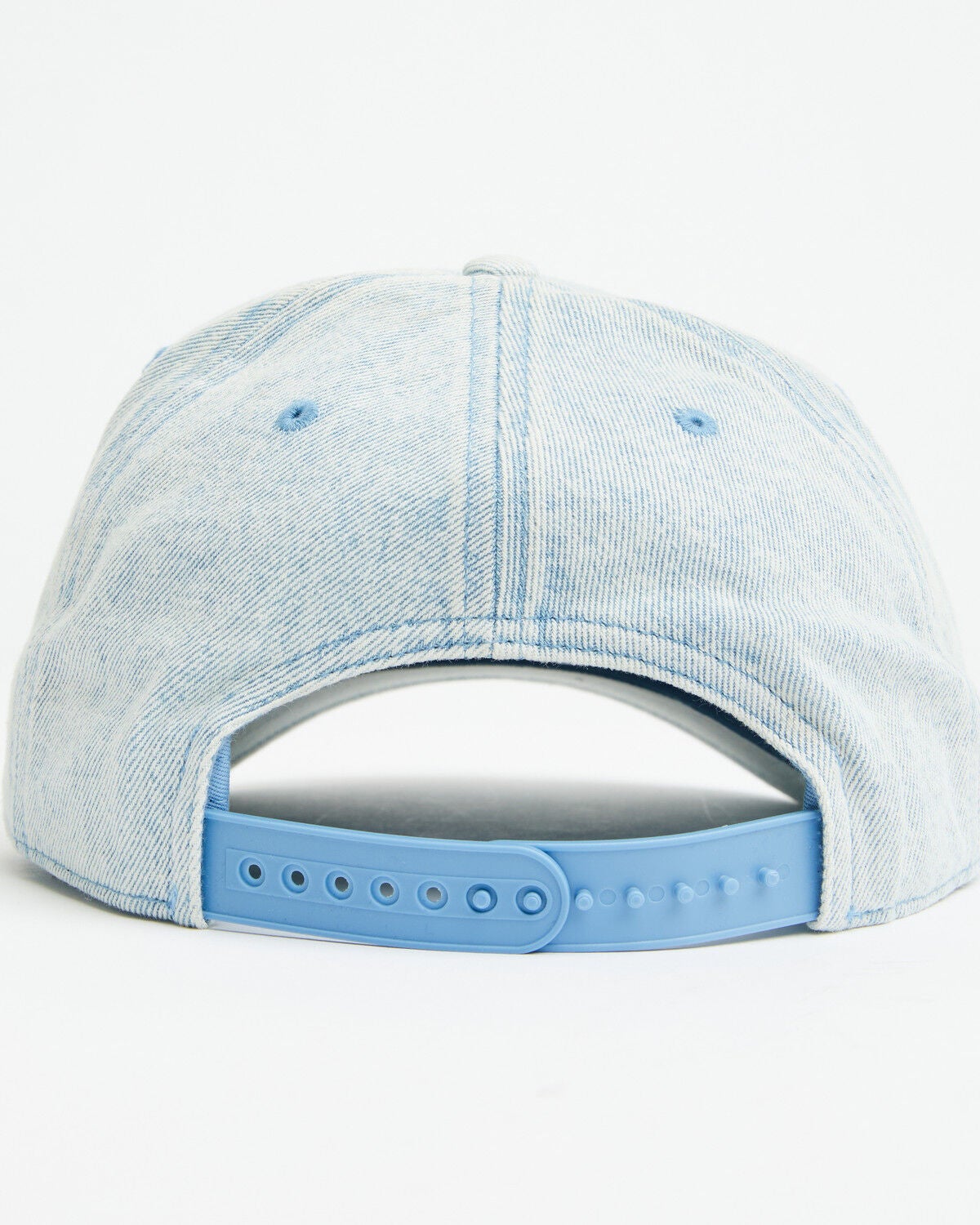 Image #3 - Stetson Men's Denim Bison Ball Cap, Blue, hi-res