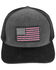 Image #2 - Dri-Duck Men's Hudson Americana Flag Patch Ball Cap, Black, hi-res