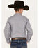 Image #4 - Roper Boys' West Made Geo Print Pearl Snap Western Shirt, Grey, hi-res