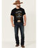 Image #2 - Paramount Network's Yellowstone Men's For The Brand Label Graphic Short Sleeve T-Shirt, Black, hi-res