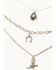 Image #1 - Shyanne Women's 3 Layered Jewelry Set - 2 Piece, Silver, hi-res