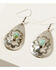 Image #2 - Broken Arrow Jewelry Women's Teardrop Earrings, Silver, hi-res