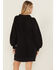 Image #4 - Free People Women's Fresh Start Snap Cardigan, Black, hi-res