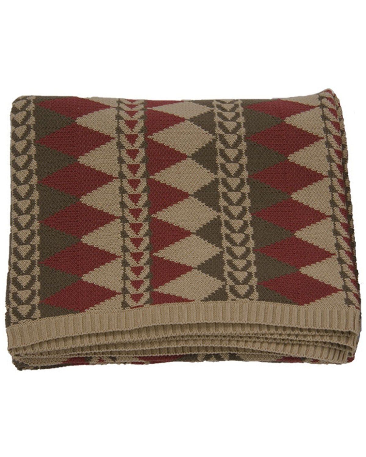 Image #1 - HiEnd Accents Wilderness Ridge Knitted Throw, Multi, hi-res