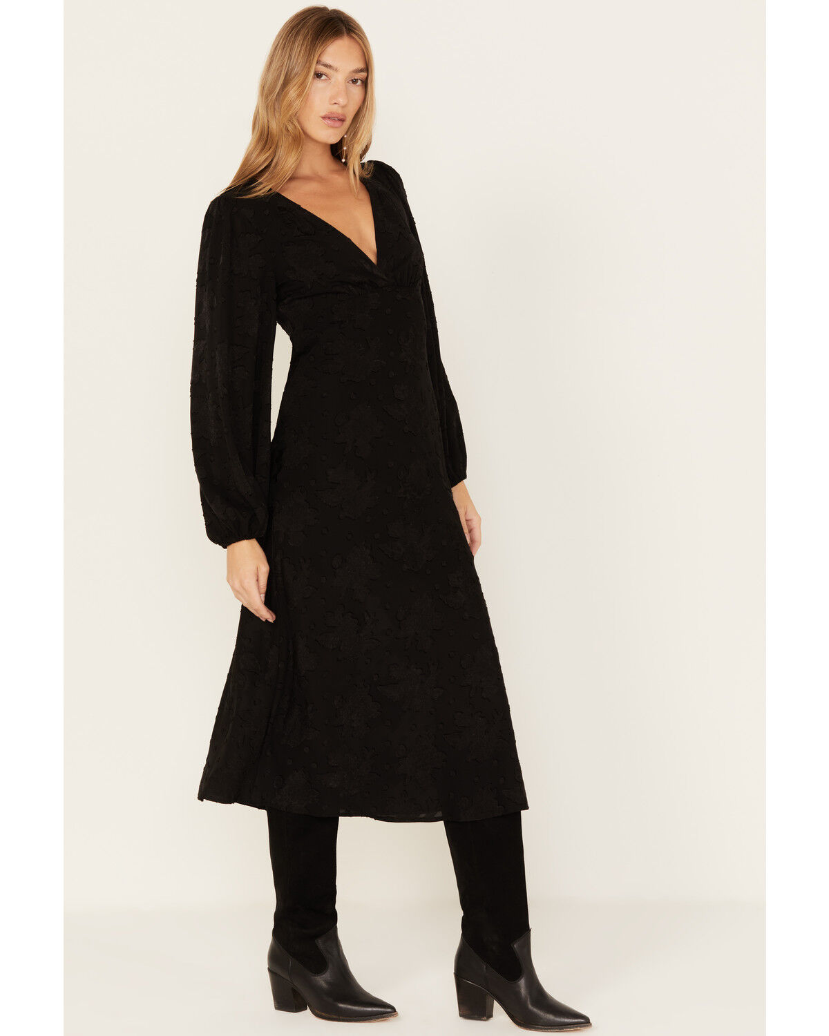 Image #2 - Talisman Women's Melody Mini Dress, Black, hi-res