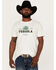 Cody James Men's Tequila Shot Ivory Graphic Short Sleeve T-Shirt , Ivory, hi-res