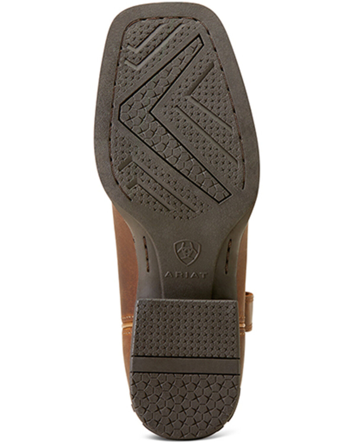 Image #5 - Ariat Girls' Round Up Bliss Western Boots - Broad Square Toe, Brown, hi-res