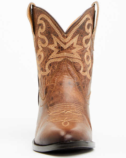 Image #4 - Shyanne Women's Lacer Short Boots - Medium Toe , Brown, hi-res