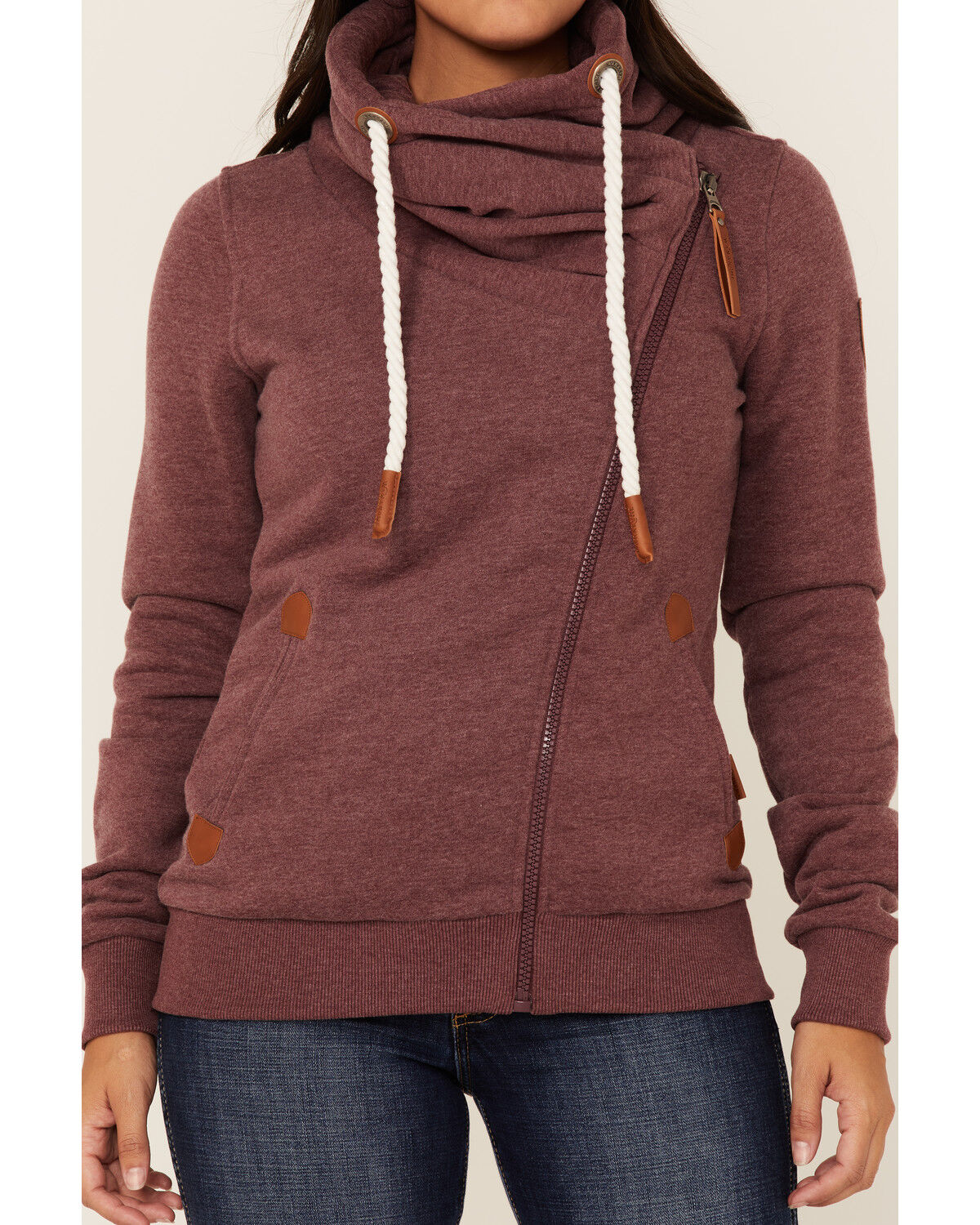 Image #3 - Wanakome Women's Asymmetrical Zip Jacket, , hi-res