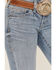 Image #2 - Ariat Women's R.E.A.L. Light Wash Mid Rise Kehlani Stretch Bootcut Jeans, Light Wash, hi-res