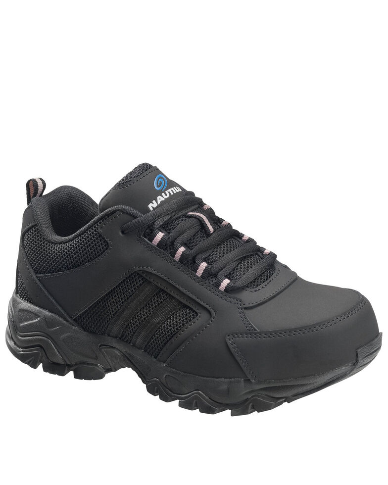 Nautilus Women's Guard Sport Work Shoes - Composite Toe, Black, hi-res