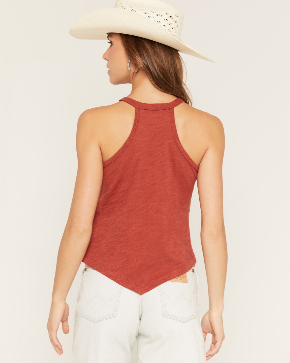 Image #4 - Shyanne Women's Ravello Bandana Print Tank, Chilli, hi-res