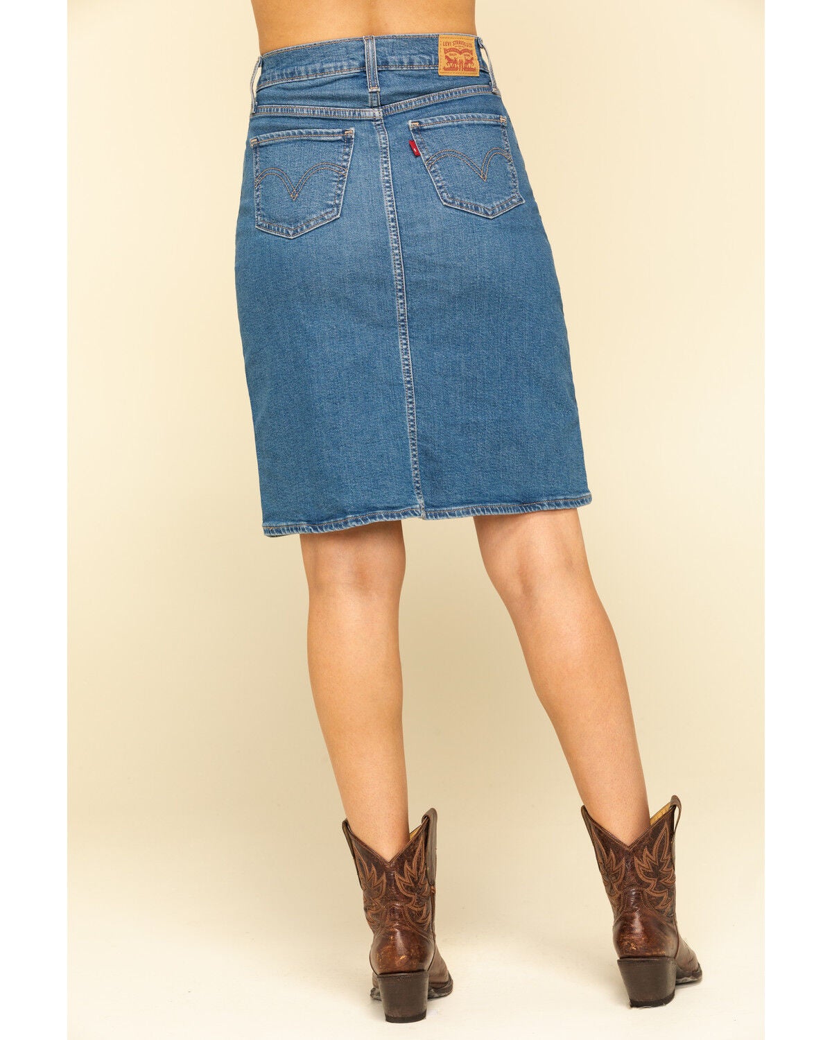 levis twisted skirt