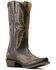 Image #1 - Ariat Men's Ryman Roughout Western Boots - Snip Toe, Black, hi-res