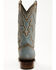 Image #5 - Corral Men's Suede Western Boots - Square Toe, Blue, hi-res