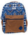 Image #1 - Hooey Men's Recess Southwestern Print Backpack , Blue, hi-res