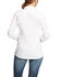 Ariat Women's Kirby White Stretch Button Down Long Sleeve Shirt , White, hi-res