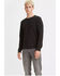 Image #1 - Levi's Men's Solid Black Relaxed Thermal Long Sleeve T-Shirt, Black, hi-res