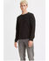 Image #1 - Levi's Men's Solid Black Relaxed Thermal Long Sleeve T-Shirt , Black, hi-res