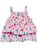 Image #2 - Wrangler Toddler Girls' Conversational Print Ruffle Tank, Pink, hi-res