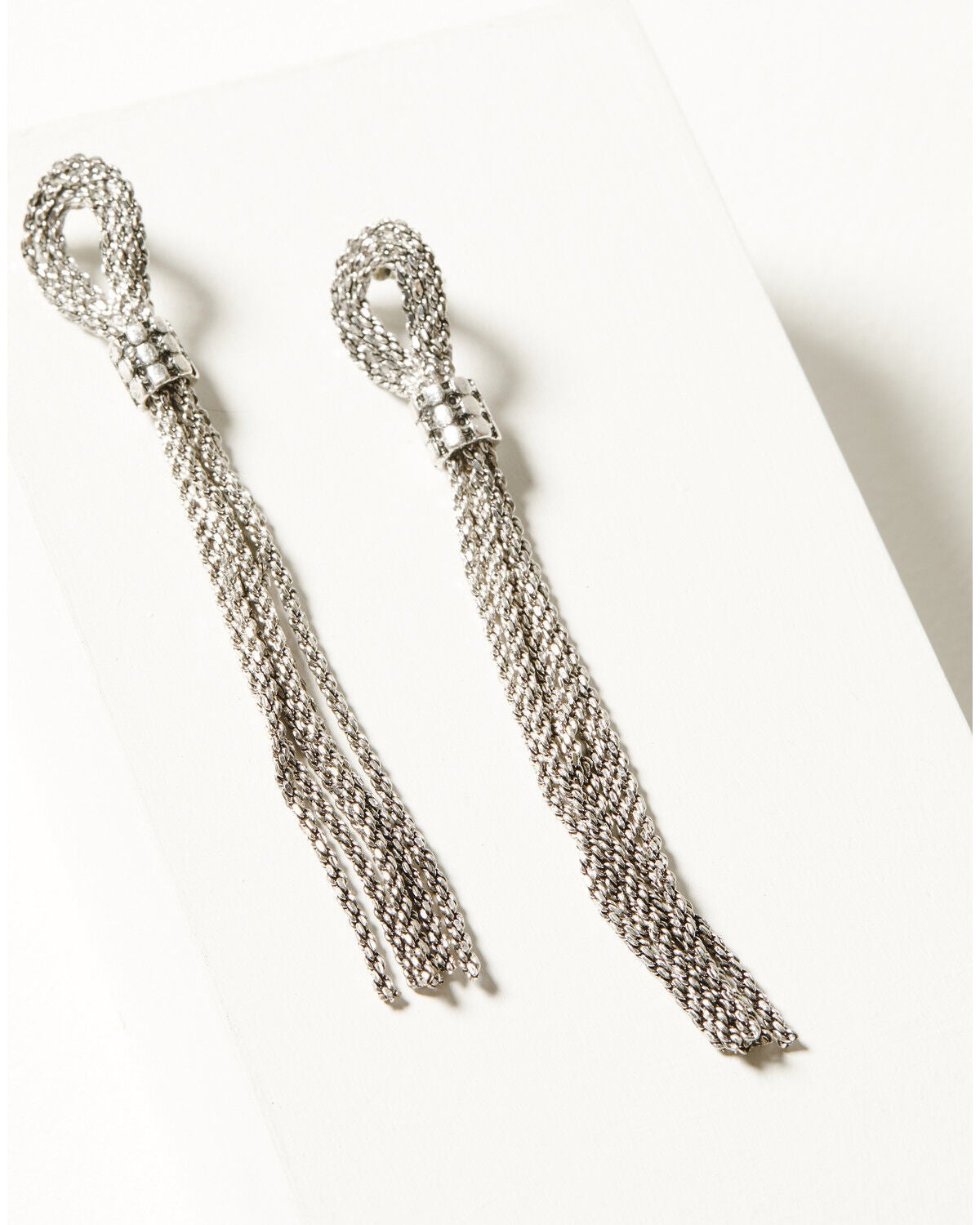 Image #1 - Idyllwind Women's Silver Saylor Court Earrings, Silver, hi-res