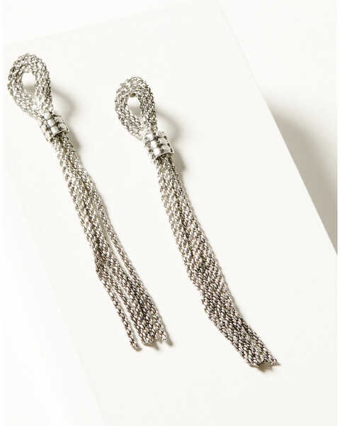 Idyllwind Women's Silver Saylor Court Earrings , Silver, hi-res