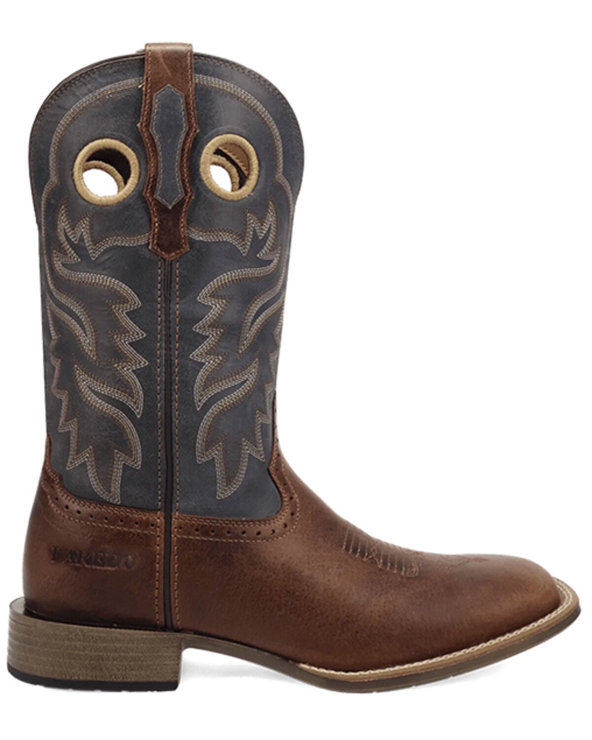 Image #2 - Laredo Men's Dyers Performance Western Boots - Broad Square Toe, Tan, hi-res