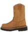Georgia Boot Boys' Wellington Boots - Round Toe, Brown, hi-res