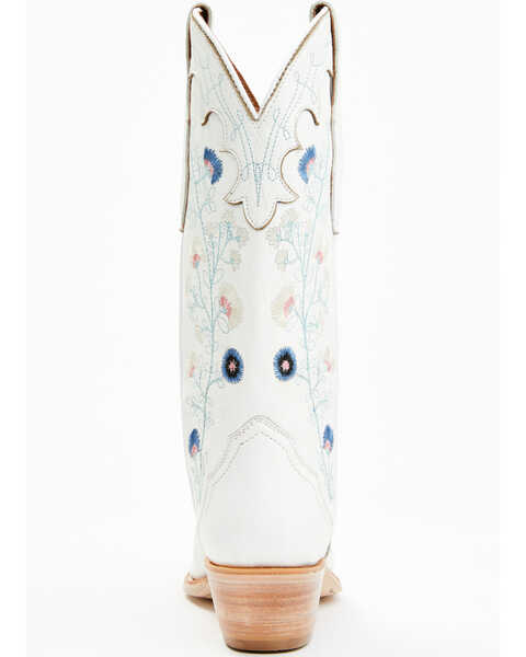 Image #5 - Shyanne Women's Fleur Western Boots - Snip Toe, White, hi-res