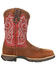 Durango Women's Rebel Waterproof Western Work Boots - Composite Toe , Brown, hi-res