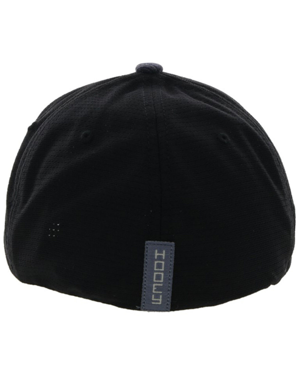 Image #2 - Hooey Men's Embroidered Logo FlexFit Trucker Cap, Navy, hi-res