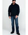Image #6 - Ariat Men's FR Primo Fleece Logo Hooded Work Sweatshirt - Big, Navy, hi-res