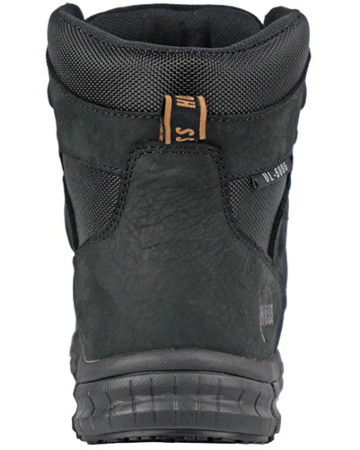 Image #5 - Hoss Men's Tikaboo Ultra Light Lace-Up Work Boots - Composite Toe, Black, hi-res