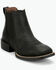 Image #1 - Justin Men's Stampede Norman Chelsea Boots - Broad Square Toe, Black, hi-res