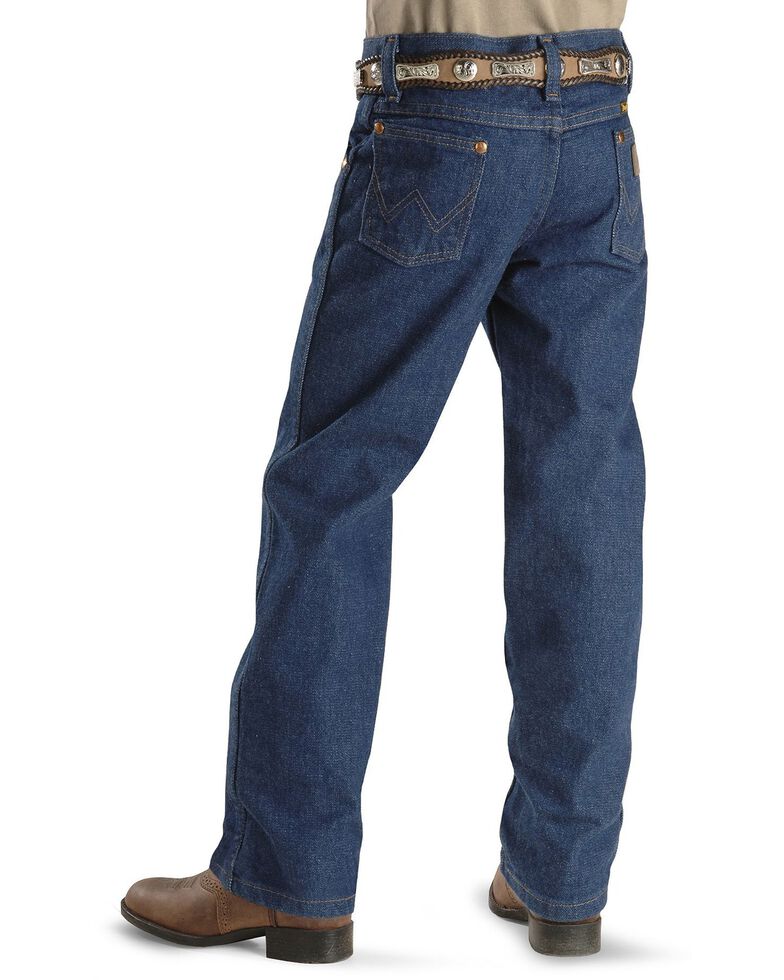 Wrangler Jeans - Cowboy Cut - 4-7 Regular/Slim, Indigo, hi-res