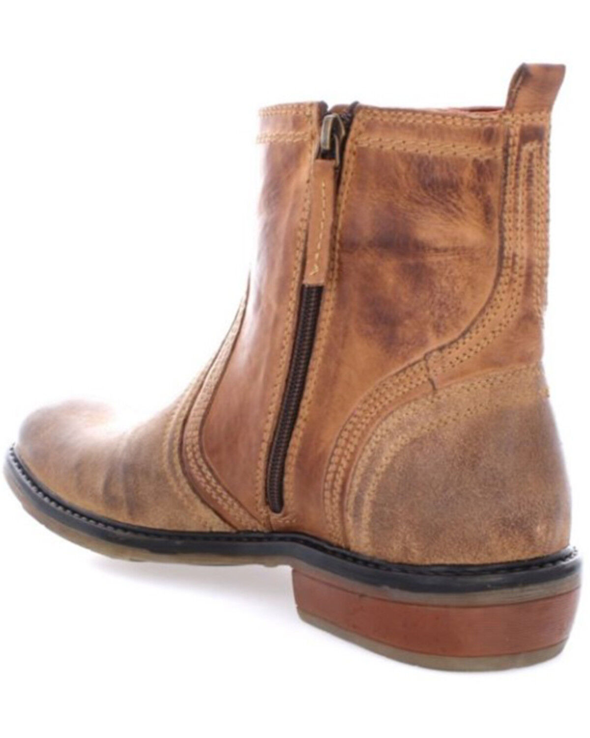Image #3 - Roan by Bed Stu Men's Crestone Casual Boots - Square Toe, Tan, hi-res