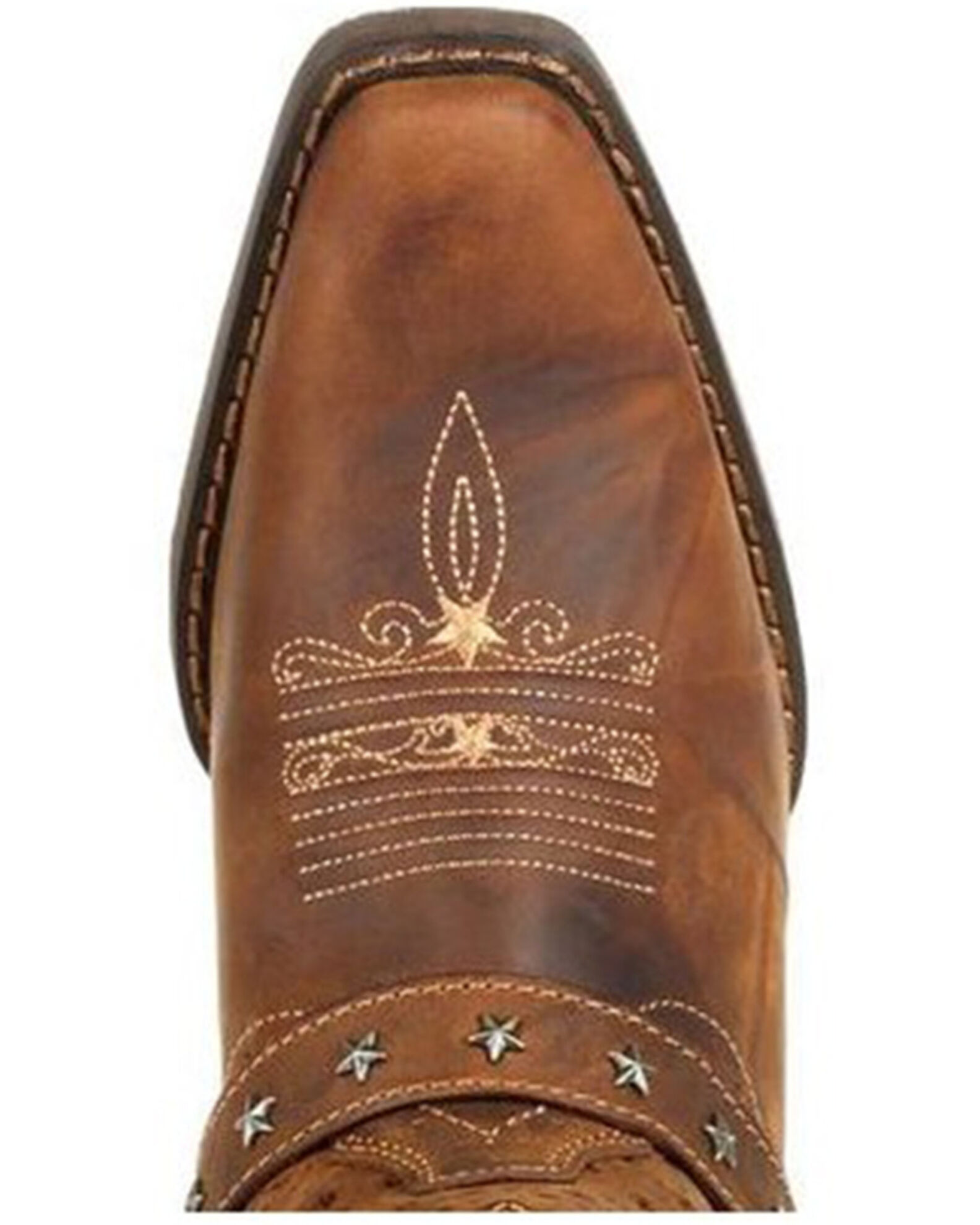 Image #6 - Durango Women's Western Booties - Snip Toe, Brown, hi-res